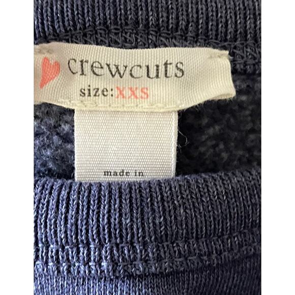 Crewcuts Sweatshirt Girls Heart Pocket Pullover Sweater Style# AZ920 Size XXS - Picture 3 of 4